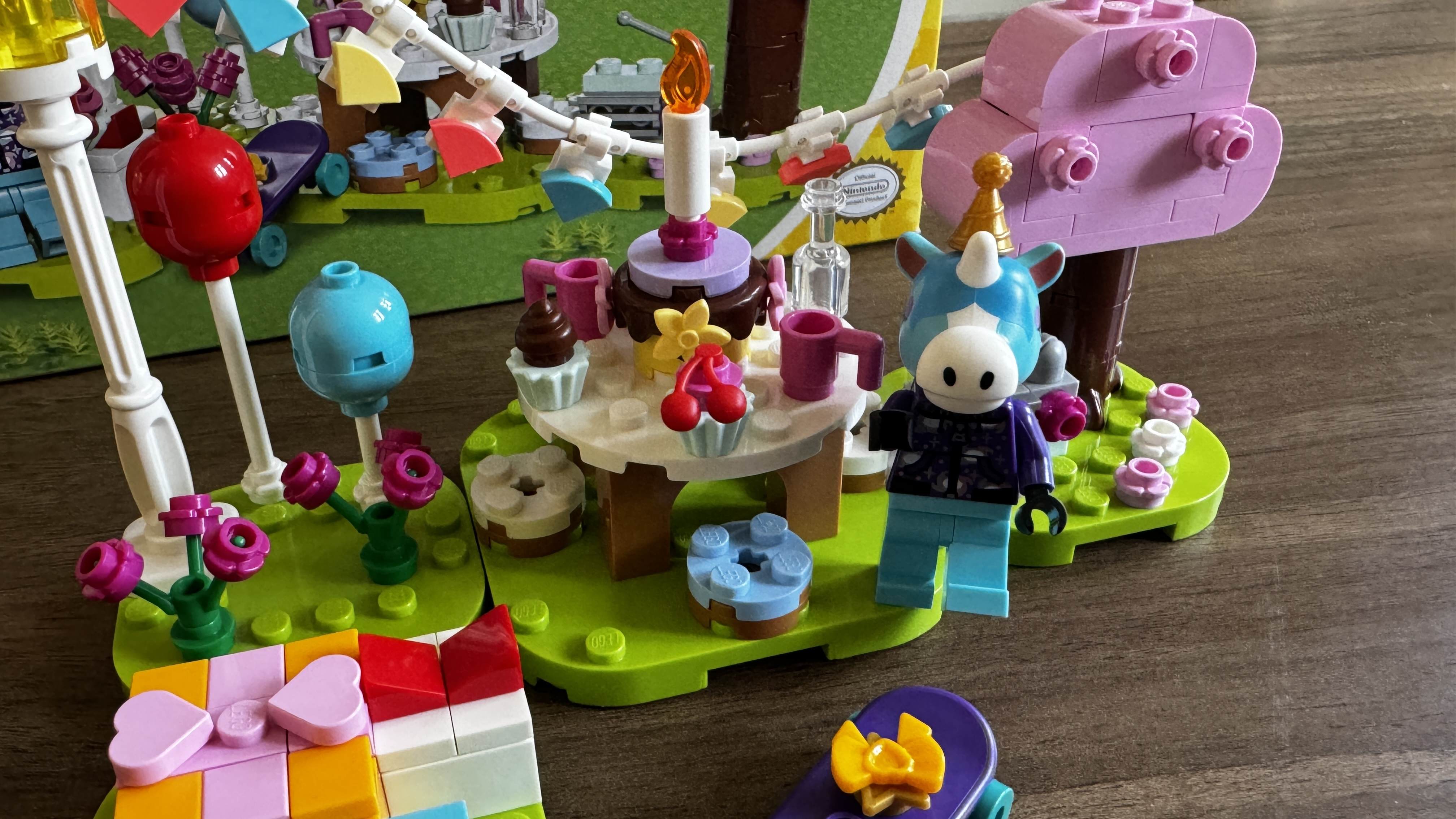 Lego Julian's Birthday Party (77046) review: "A colorful burst of joy, but missing out on some Animal Crossing touches"
