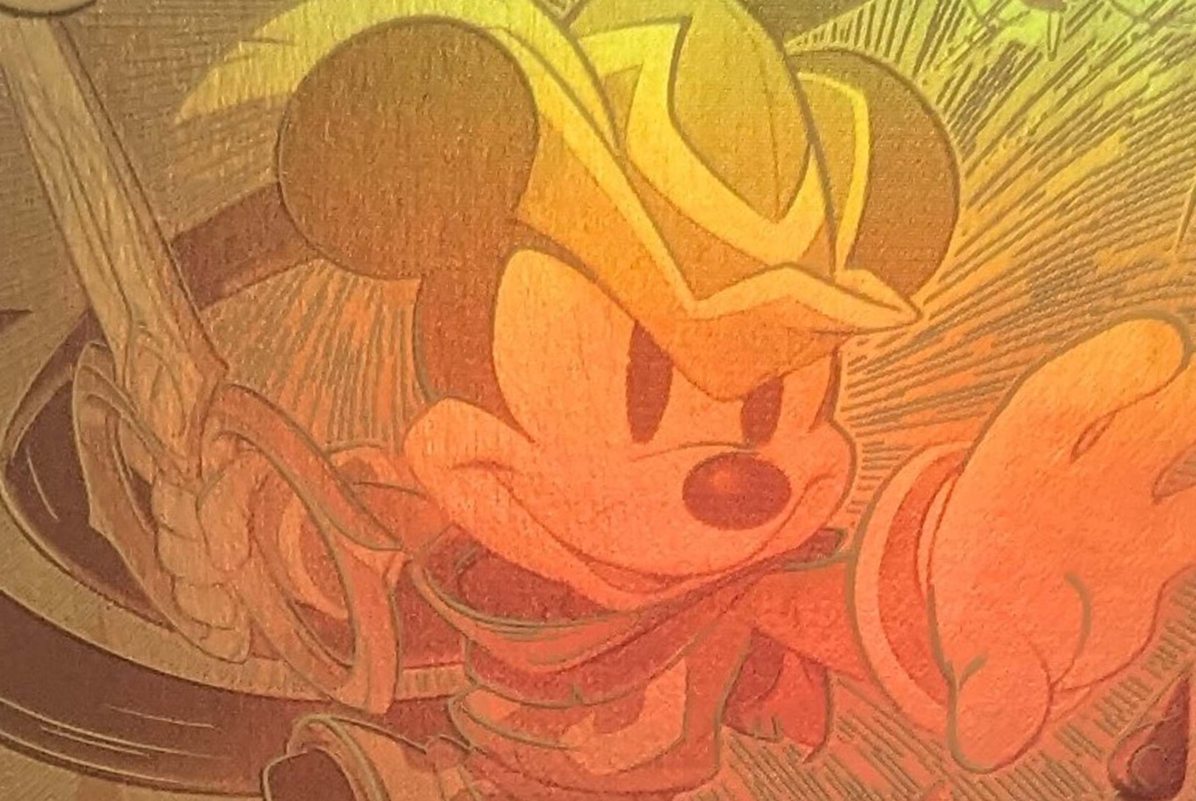 Disney Lorcana’s first tournament winner brought home a serialized gold Mickey Mouse