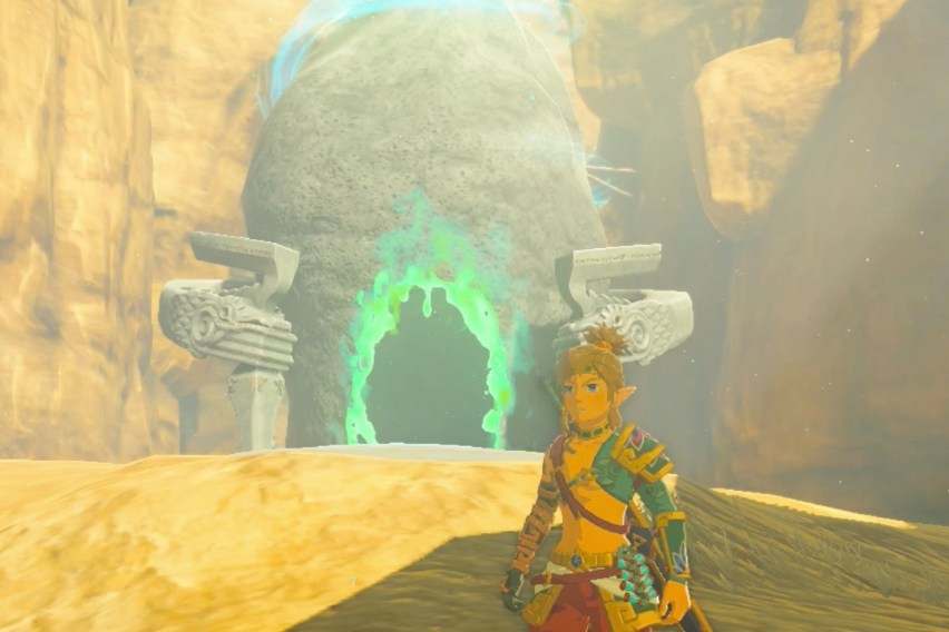 Rakakudaj Shrine location and ‘Gerudo Canyon Crystal’ walkthrough in Zelda: Tears of the Kingdom