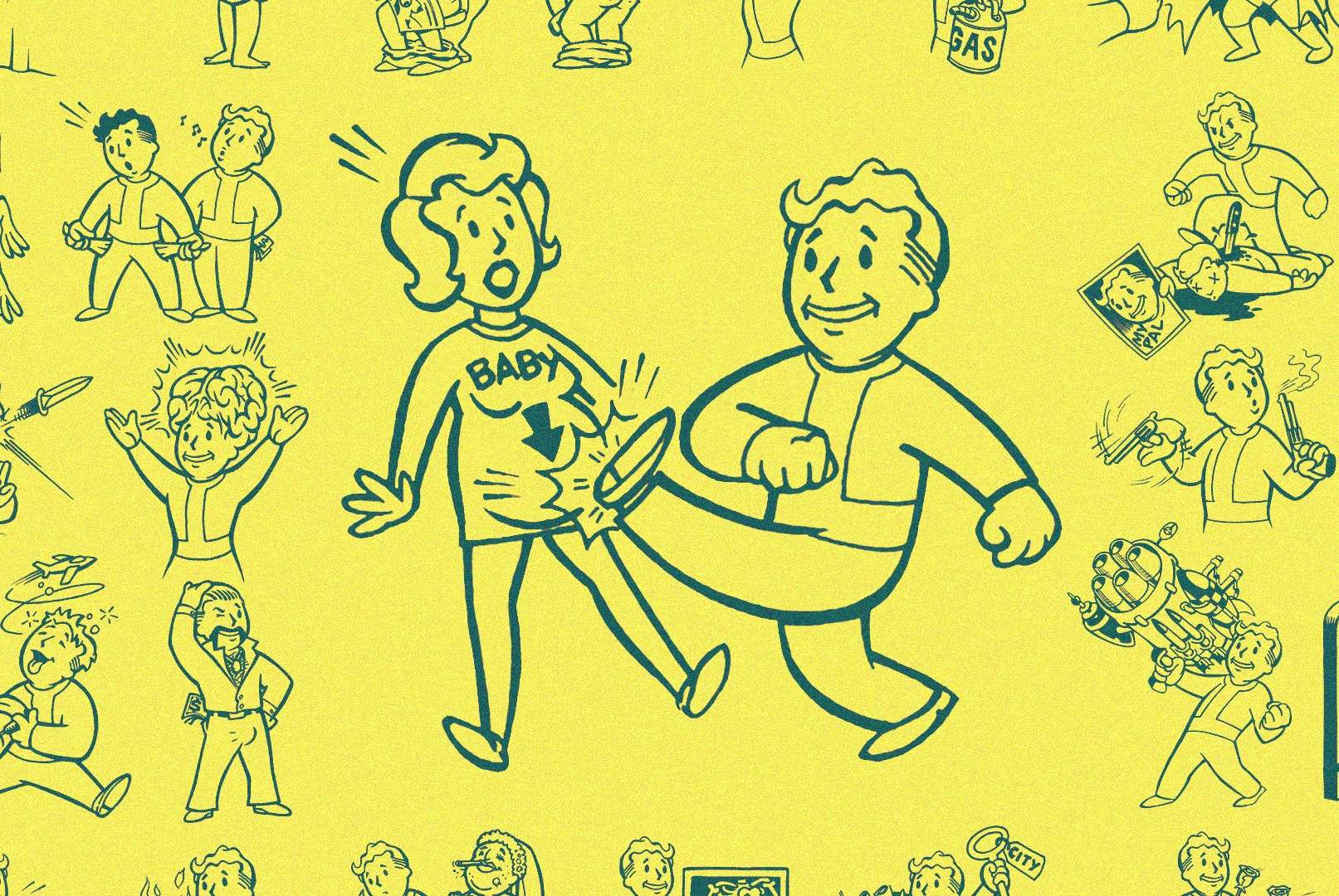 The cursed Vault Boy drawing Fallout creators would like to forget, but fans never will
